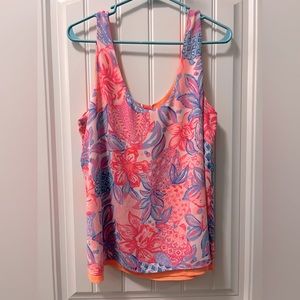 Lily Pulitzer reversible tank top L
